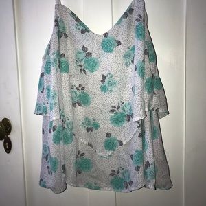 TORRID Flounce Tank Top